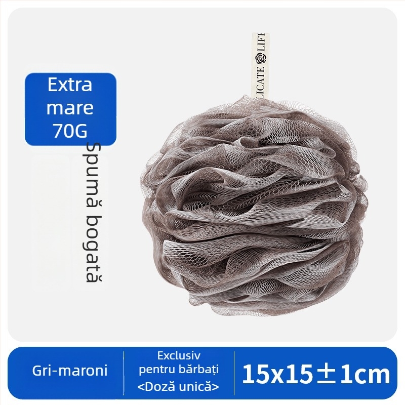 Bilă de baie pentru bărbați, material PE, 80 g, cutie cu 120 buc., personalizare disponibilă