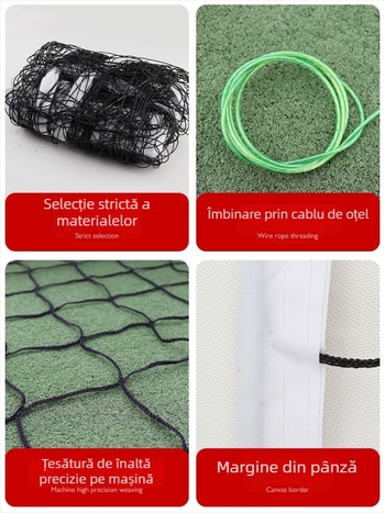 Plasă de volei pentru competiție standard, cadru îngroșat și greu, Chenhong, material poliester/PE