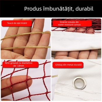 Plasă de badminton Liansheng, plasă de competiție standard din nailon și poliester; Categorie produs: plasă de badminton; Scenarii de aplicare: tenis de masă; Mărci private autorizate: Da