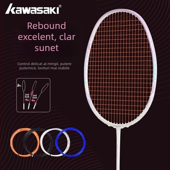 Șnur pentru rachetă Kawasaki - fibră de nailon, pentru badminton și tenis de masă