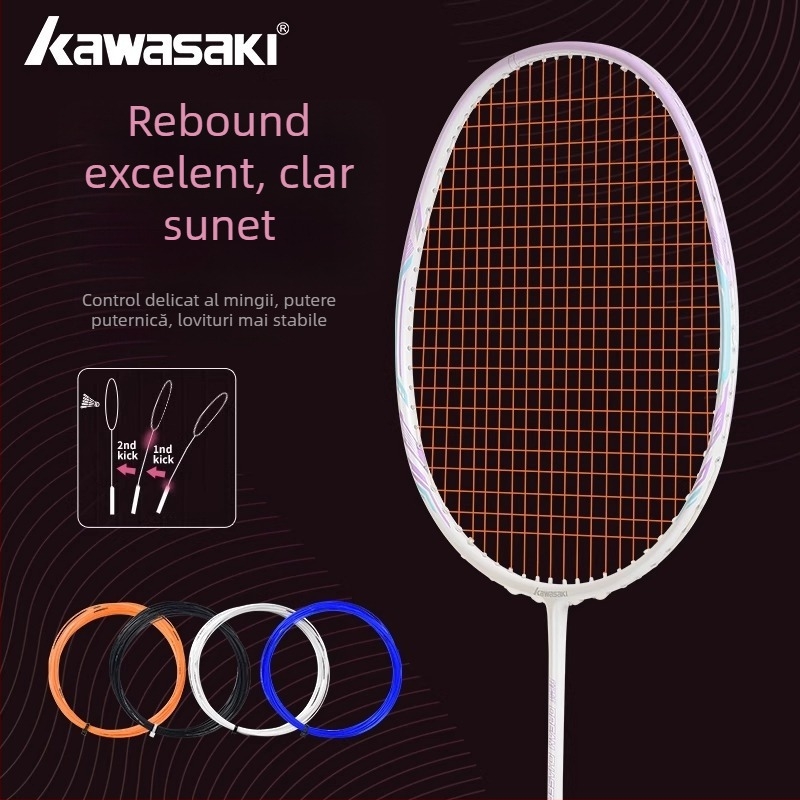 Șnur pentru rachetă Kawasaki - fibră de nailon, pentru badminton și tenis de masă