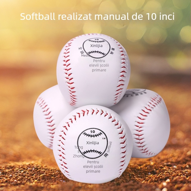 Xinhui PU Softball pentru competiții școlare — Categorie: Softball; Material: PU; Origine: Zhejiang; potrivit pentru softball și alte jocuri cu mingi