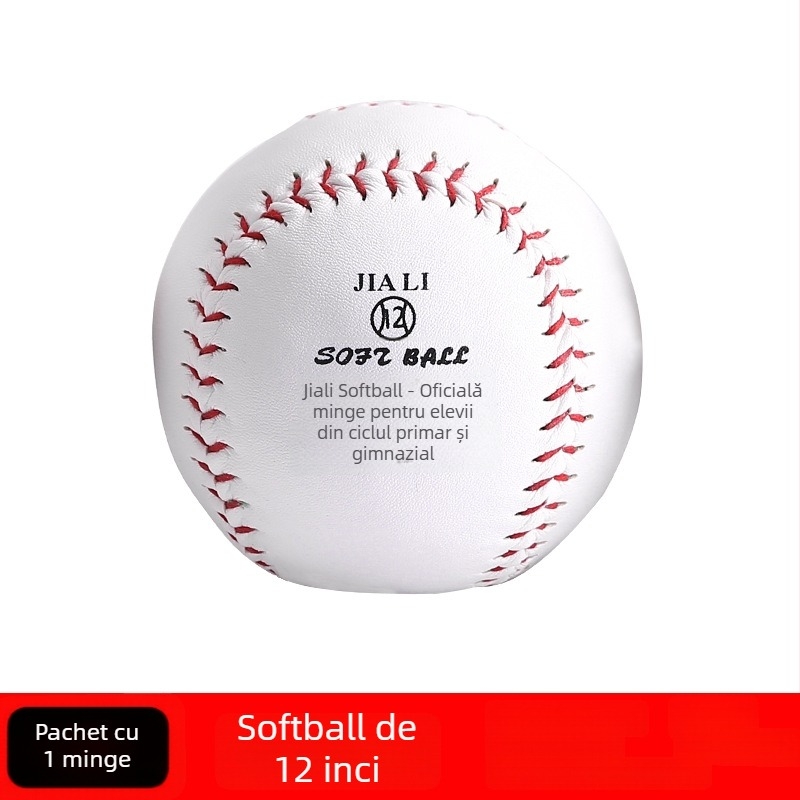 Xinhui PU Softball pentru competiții școlare — Categorie: Softball; Material: PU; Origine: Zhejiang; potrivit pentru softball și alte jocuri cu mingi