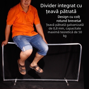 Barieră integrată detașabilă pentru teren de ping-pong, cadru din țeavă galvanizată și pânză Oxford, personalizare disponibilă, potrivită pentru ping-pong și alte sporturi cu mingi