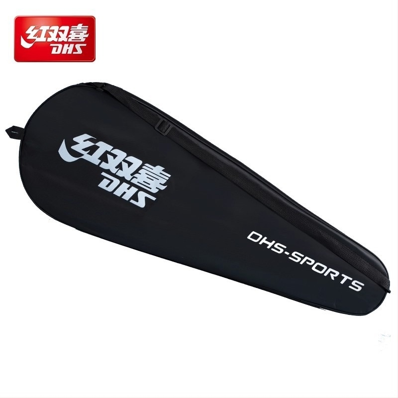 Set husă pentru rachete badminton HDS Red Double Happiness – ambalaj original, opțiuni cu acoperire parțială, potrivit pentru echipament de fitness și genți badminton/tenis