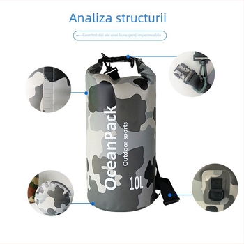 Sac de apă pentru exterior – kamuflaj 500D PVC cu plasă, stil leisure/sport/modă, brand TOWADE