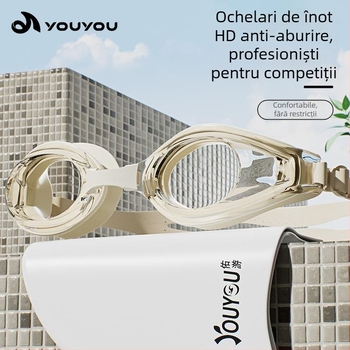 Ochelari de înot antiaburire pentru adulți – brand Youyou, lentilă PC, marcă privată autorizată