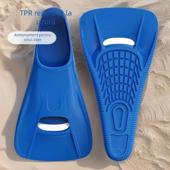 Fins de înot pentru adulți și copii, stil freestyle și design cu labă de rață, echipament de antrenament, material TPR, brand Dovod, personalizare disponibilă