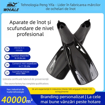 Pene lungi de înot pentru snorkeling și antrenament profesional — Material: TPR; Brand: WHALE WHALE; Pentru bărbați și femei