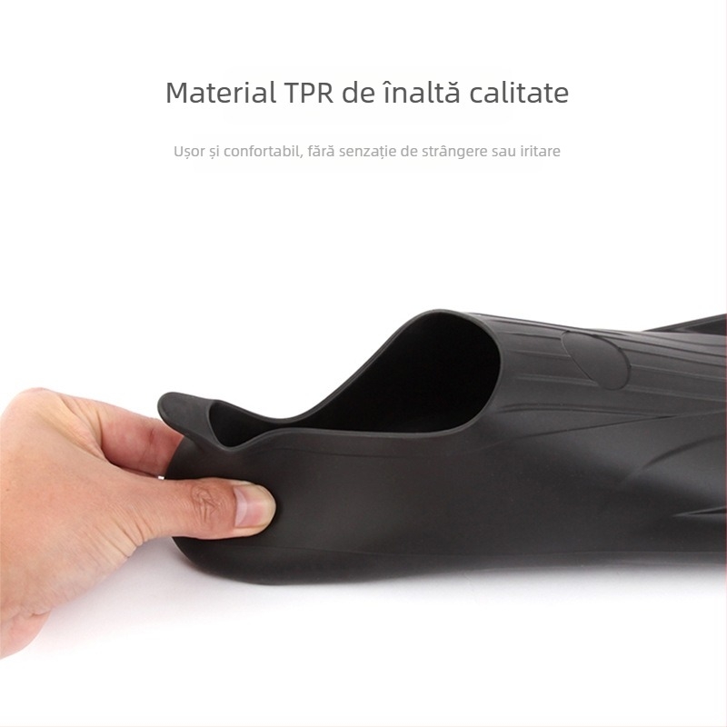 Pene lungi de înot pentru snorkeling și antrenament profesional — Material: TPR; Brand: WHALE WHALE; Pentru bărbați și femei