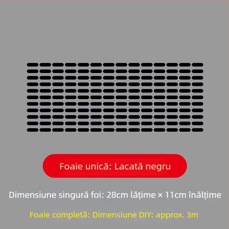 Autocolante decorative pentru vehicule electrice – impermeabile, reflectorizante, cu linie punctată pentru autoturisme și motociclete; Brand: Unique; Material: Alte