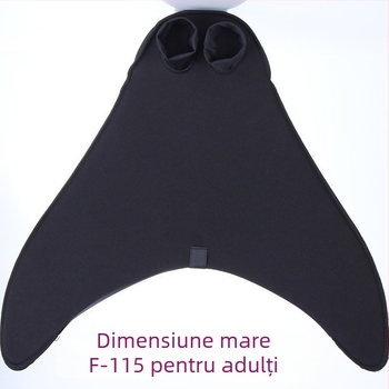 Fini de sirenă pentru adulți — Echipament de antrenament de înot dintr-o singură bucată, material PP + pânză de scufundare, brand BHS, personalizabil