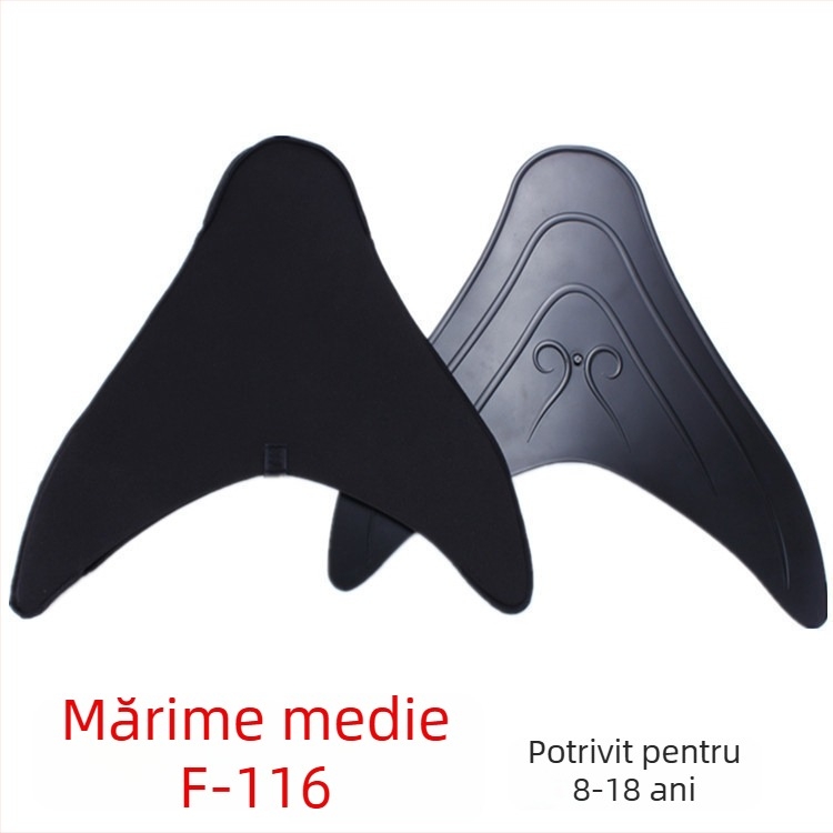 Fini de sirenă pentru adulți — Echipament de antrenament de înot dintr-o singură bucată, material PP + pânză de scufundare, brand BHS, personalizabil