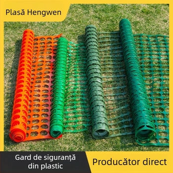 Plasă de avertizare din plastic pentru siguranță, PE moale, pentru șantiere – WIN-EVER NETTING