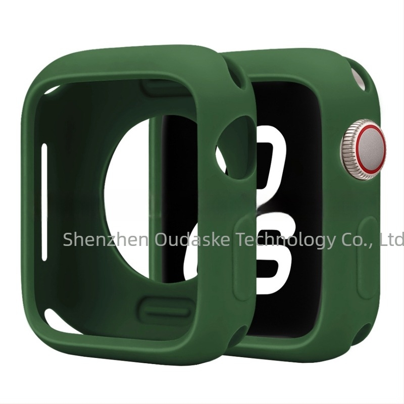 Carcasă Apple Watch Generația S10, silicon moale, husă soft-shell