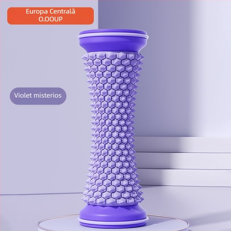 Rulou de masaj pentru talpă cu minge pentru fascia plantară, antrenament al arcadei și yoga acasă