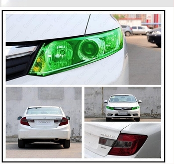 Film pentru faruri auto | Transparent, cu efect de schimbare a culorii, aspect cameleon | Material: Altul; Montaj: Tip lipire; Model: Așa cum apare în imagine