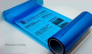 Film pentru faruri auto | Transparent, cu efect de schimbare a culorii, aspect cameleon | Material: Altul; Montaj: Tip lipire; Model: Așa cum apare în imagine