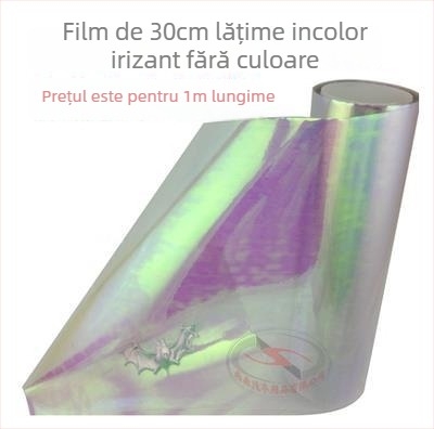 Film pentru faruri auto | Transparent, cu efect de schimbare a culorii, aspect cameleon | Material: Altul; Montaj: Tip lipire; Model: Așa cum apare în imagine