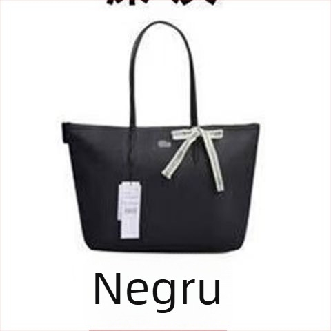Geantă tip bucket din pânză, fermoar, căptușeală PU, buzunare interioare pentru telefon, card de identitate și laptop