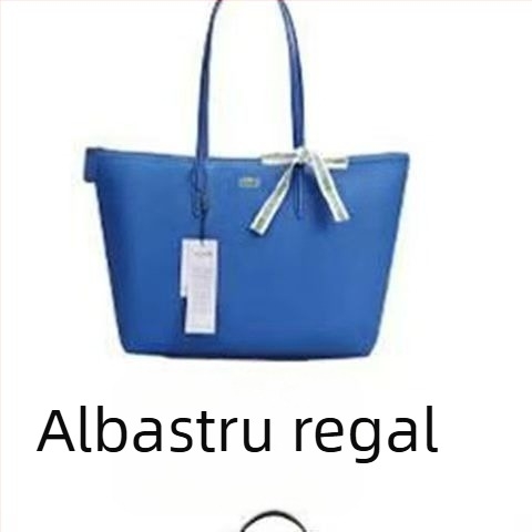 Geantă tip bucket din pânză, fermoar, căptușeală PU, buzunare interioare pentru telefon, card de identitate și laptop
