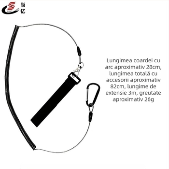 Sfoară de protecție pentru undiță, marcă Shangyi, origine China, materiale: aliaj de aluminiu, PU, aliaj de zinc