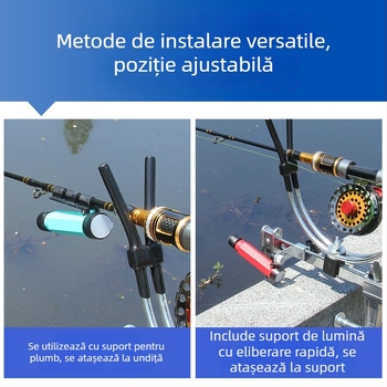 Lumină pentru pescuit pe plută - LED reîncărcabil, construcție din plastic, rază sub 50 m