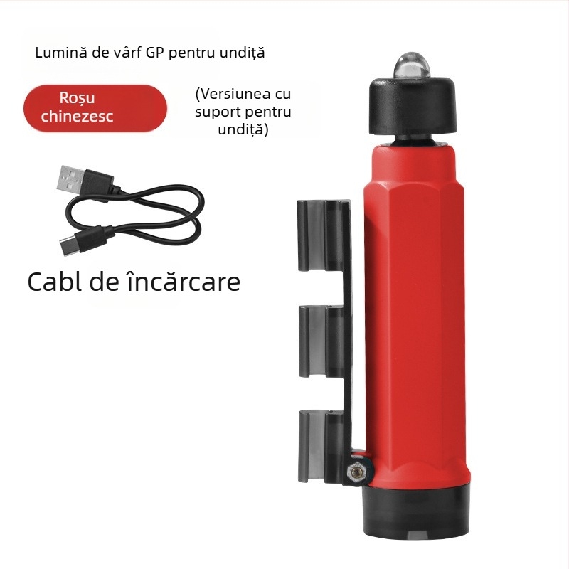 Lumină pentru pescuit pe plută - LED reîncărcabil, construcție din plastic, rază sub 50 m