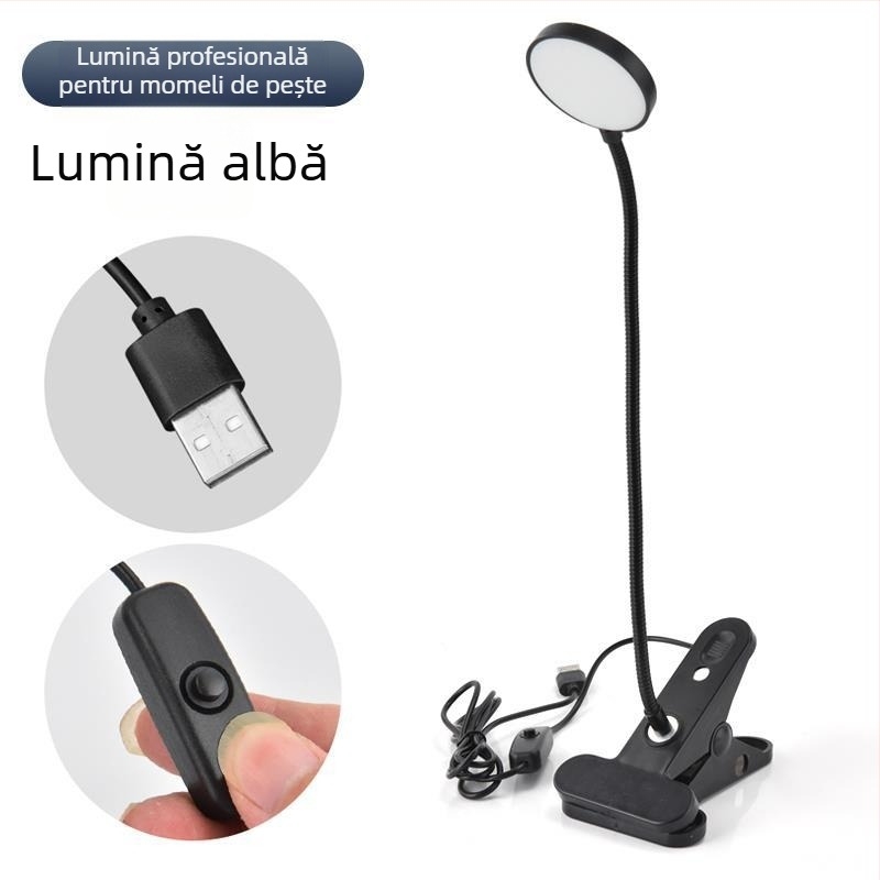 Lumină pentru pescuit pe plută, cu două capete, reîncărcabilă, din plastic, 50 g, lampă de pescuit de noapte