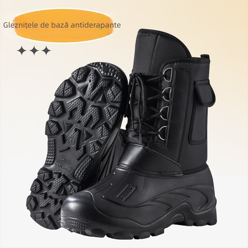 Pantofi pescuit EVA, antiderapant, impermeabili, pentru pescuit pe gheață, ghete de zăpadă (Material: EVA; Antiderapant; Impermeabil; Pentru pescuit pe gheață; Ghete de zăpadă)