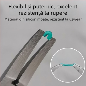 Perle din silicon spațiale, de înaltă calitate, 300 bucăți, vrac