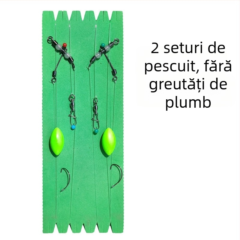 Set Luya pentru pescuit cu kite și montaj invers, accesorii