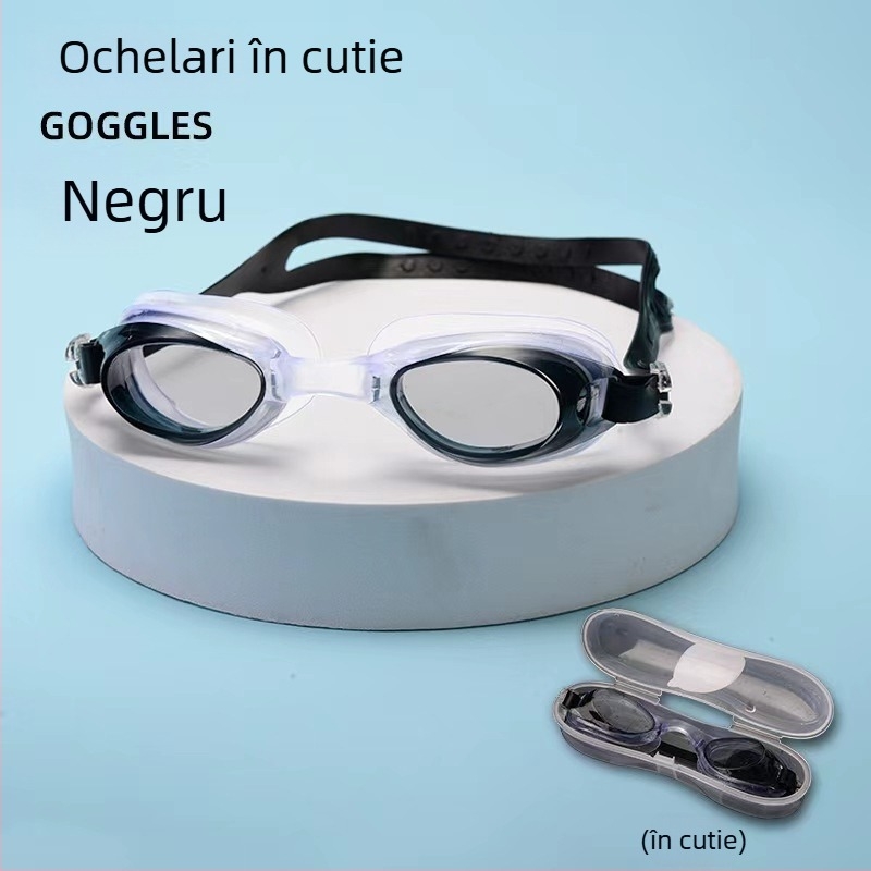 Ochelari de înot pentru adulți – anti-fog, lentilă plată, ochelari de înot standard