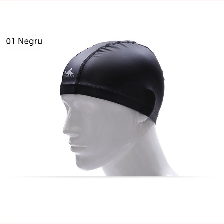 Șapcă de înot Yingfa, din silicon, culoare solidă, pentru adulți, pentru înot