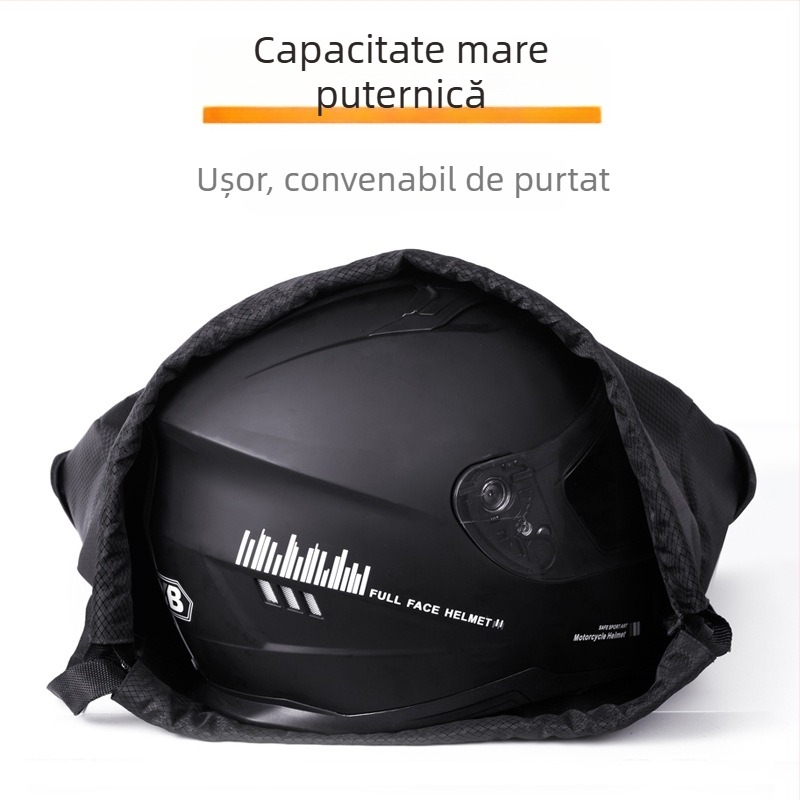 Geantă pentru cască de motocicletă TDGO, TD-919 Knight Pack, nailon rezistent la apă, geantă de ciclism