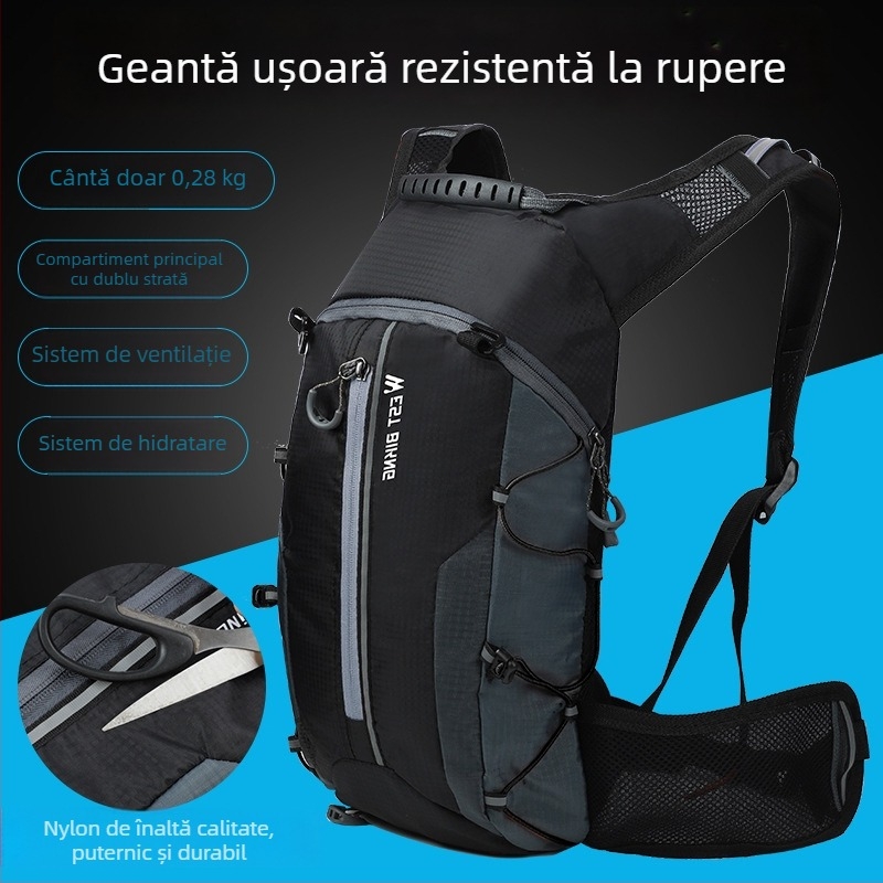 Rucsac pentru bicicletă de munte, Nylon, capacitate 10L, Model YP0707210, WEST BIKING