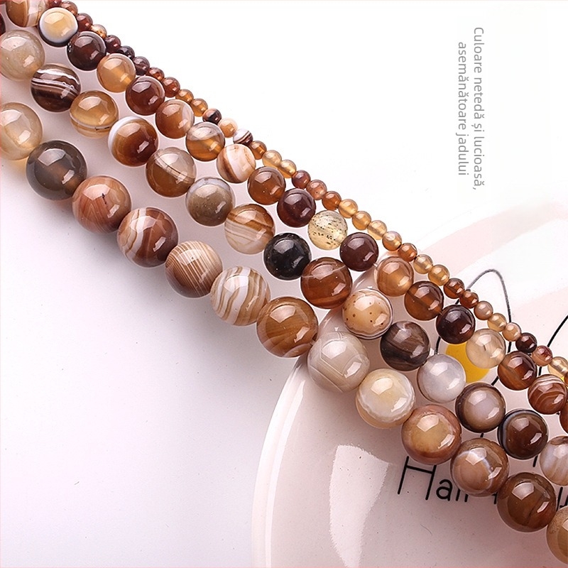 Accesorii DIY pentru bijuterii, agată, acoperire perlată, model nobil, stil de trend personal