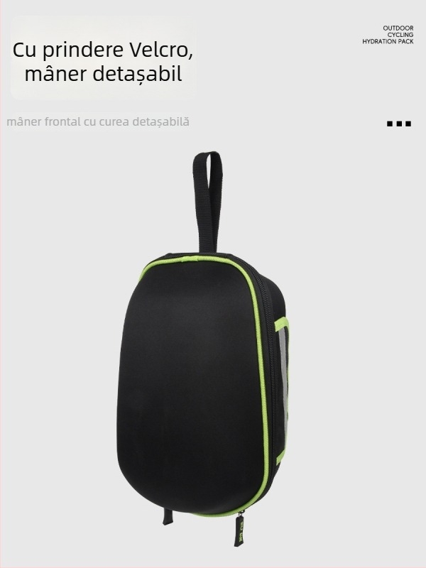 Geantă pentru portbagajul din spate al bicicletei, cu corp rigid și închidere rapidă; Model 008 Shelf Bag, Material: textil, Capacitate sub 20L, Brand nanfeng