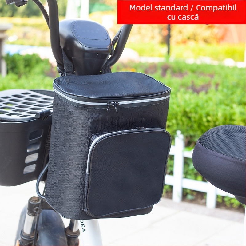 Geantă frontală pentru bicicletă, capacitate 8L, pânză Oxford, model GQ-123