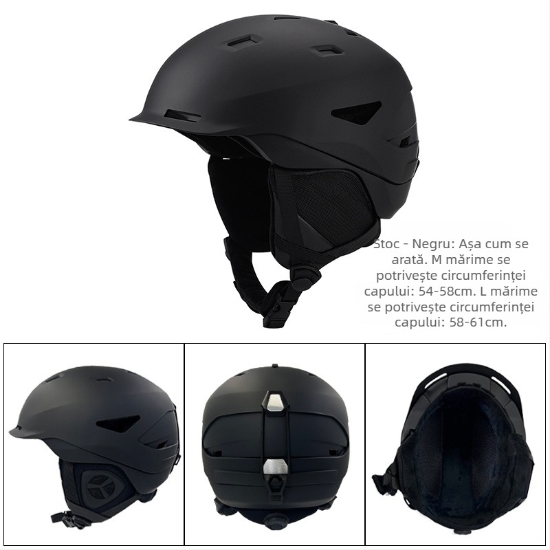 Cască de schi pentru adulți – unisex, ABS+EPS, personalizabil, SHIDIFENLED, logo imprimat