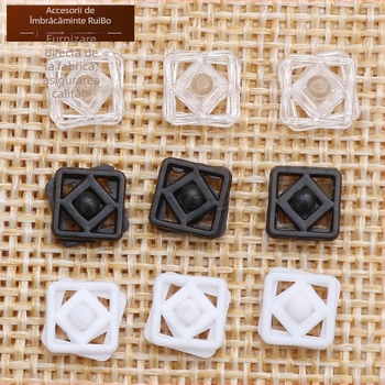 Hongxin buton ascuns din plastic pentru haine și lenjerie
