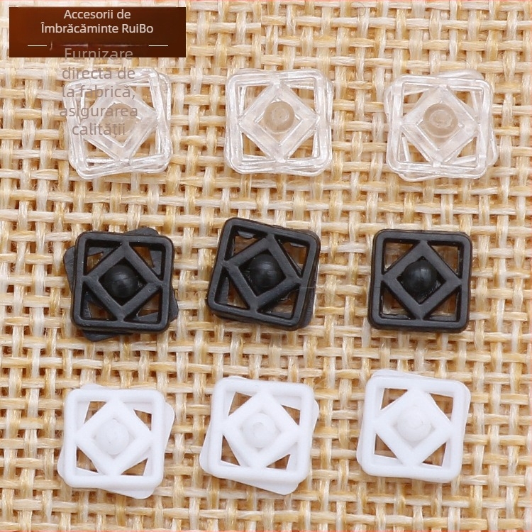 Hongxin buton ascuns din plastic pentru haine și lenjerie