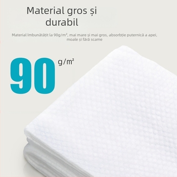 Prosop de baie de unică folosință, țesătură nețesută cu viscoză, 95 g/m², strat unic îngroșat, ambalat individual