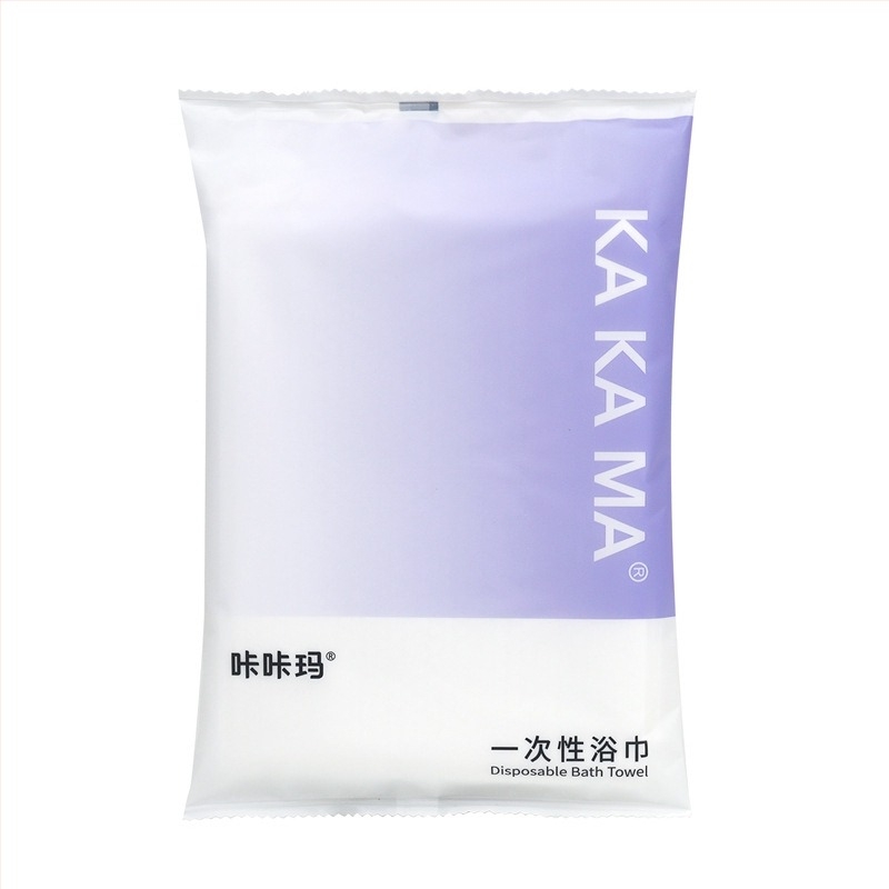 Prosop de baie de unică folosință, țesătură nețesută cu viscoză, 95 g/m², strat unic îngroșat, ambalat individual