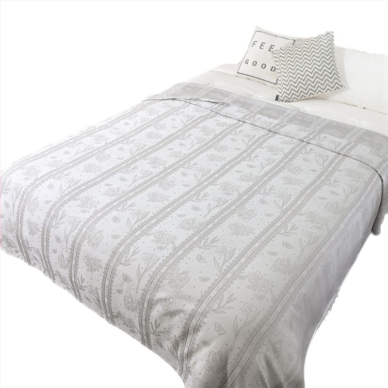 Pătură Lyocell cu efect răcoritor – Model simplu, pătură de vară, 500–799 g, țesătură 100% Lyocell (warp/weft), lavabilă la mașină