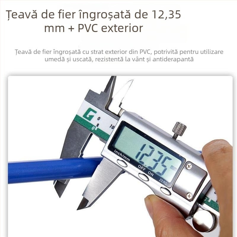 Raft metal de uscare pentru pături, cearceafuri, huse de pilotă și prosoape, extra-large, set de 2