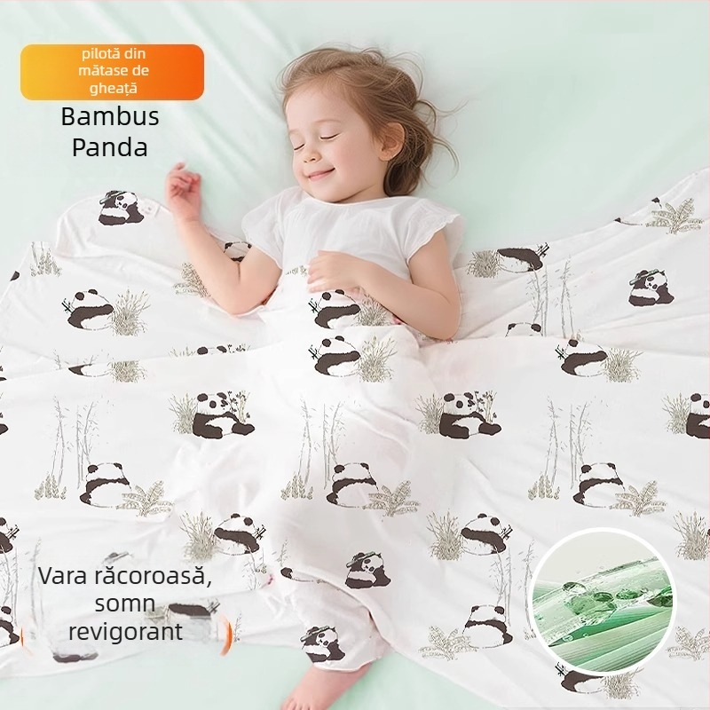 Cuvertură pentru bebeluși — fibre de poliester, pentru nou-născuți și copii mici, vară, minimalist