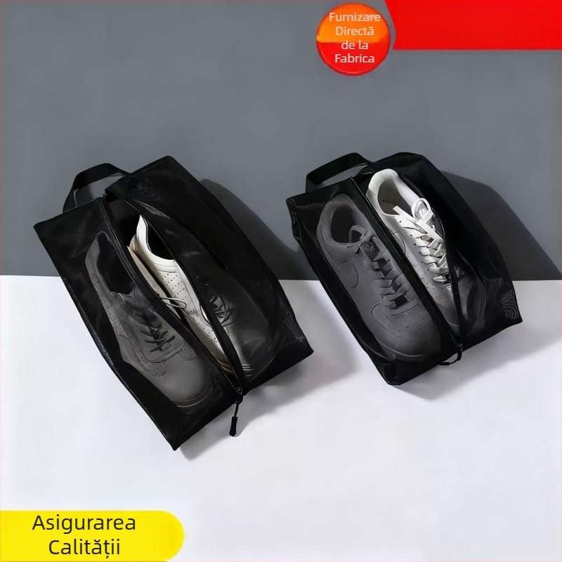 Sac de pantofi din plasă – pentru casă și călătorii, portabil, protecție împotriva prafului