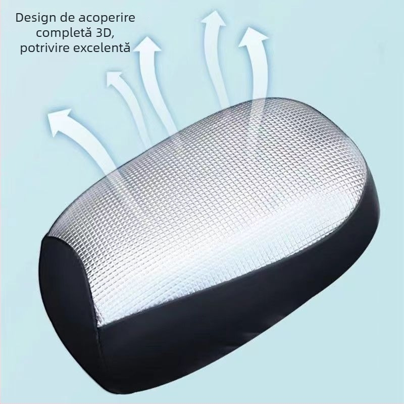 Husă pentru scaunul de vehicul electric – PU material, protecție solară, impermeabil, pentru toate anotimpurile