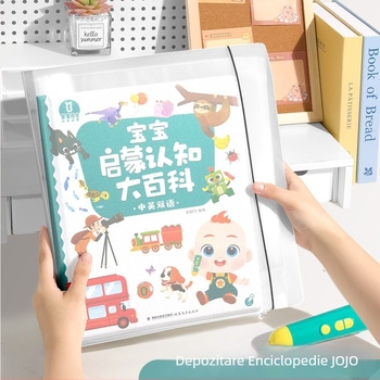 Jojo album pentru stocare de cărți-poze, cu foi detașabile și husă de protecție; model standard; fără logo; fără personalizare